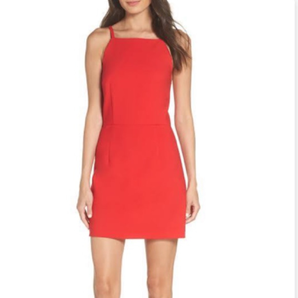 NWT French Connection Scarlet Whisper Dress